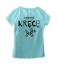 koszulka-damska-animatora-dobrze-krece-krotki-rekaw
