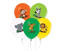 balony-gumowe-z-nadrukiem-safari-dzungla-30-cm-5-szt