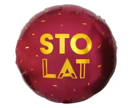 sto-lat-bordowy-balon-foliowy-18-cali