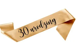 szarfa-urodzinowa-satynowa-30-urodziny