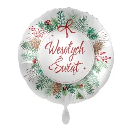 balon-foliowy-okragly-wianek-wesolych-swiat-43-cm
