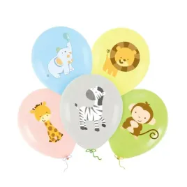 balony-lateksowe-zwierzatka-safari-dzungla-12-cali-5-szt