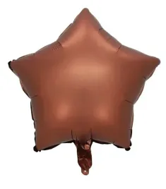 gwiazdka-satynowa-matowa-balon-foliowy-18-cali-brazowa