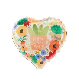 balon-foliowy-serce-z-kwiatami-mum-is-the-best-dzien-matki-45-cm