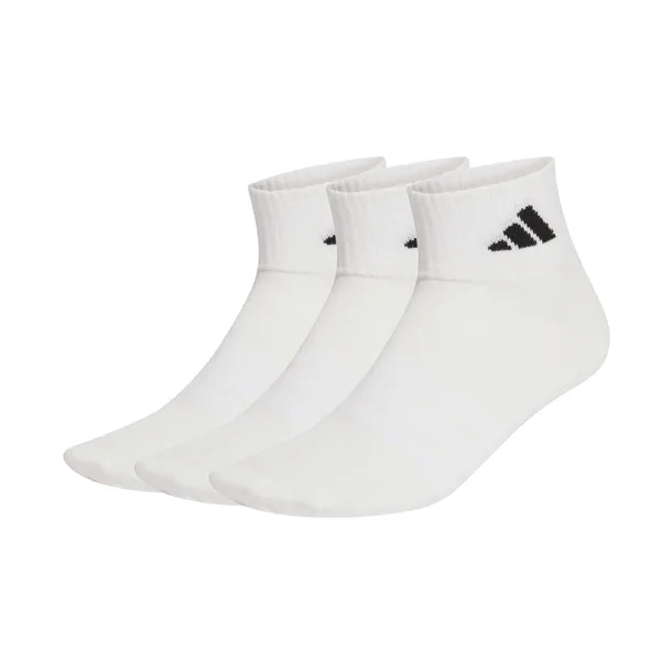 Skarpety adidas Sportowe 3 Pary Białe Rozmiar 37-39