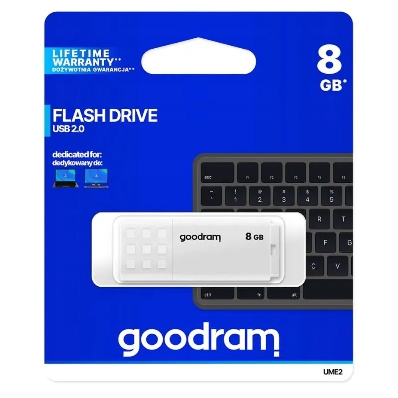 goodram-flashdrive-8gb-ume2-usb-2-0-white
