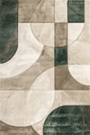 dywan-kandy-n412a-l-beige-emeral-butelkowa-zielen-bez-fryz