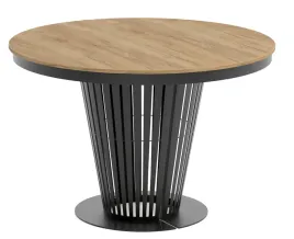 stol-okragly-rozkladany-elantra-120-196-nogi-metal-czarne-blat-dab-craft