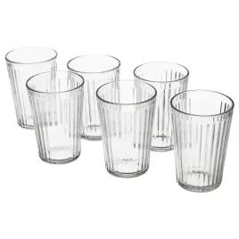ikea-vardagen-szklanka-szklo-bezbarwne-310ml-komplet-6szt