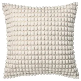 ikea-svartpoppel-poszewka-dekoracyjna-kremowa-50x50cm