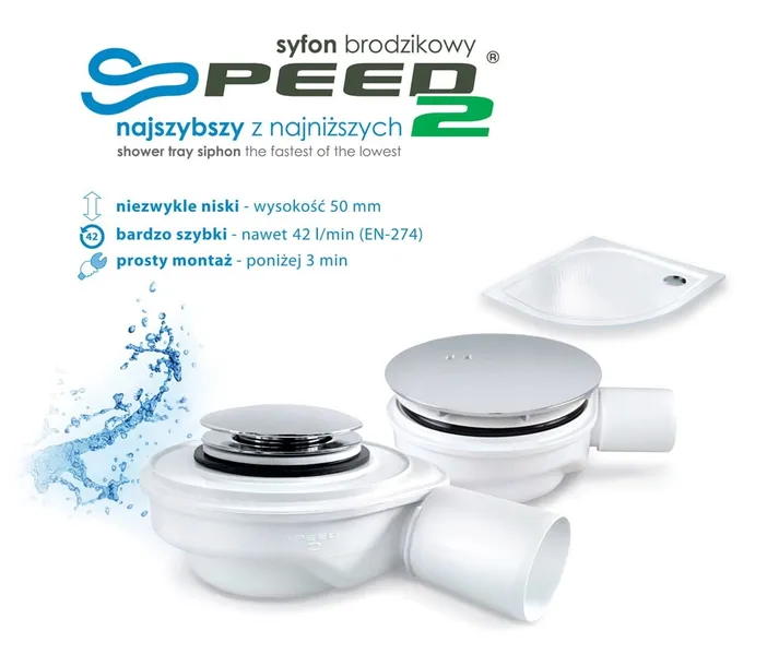 syfon-brodzikowy-akces-90-mm-stan-nowy-material-tworzywo-sztuczne