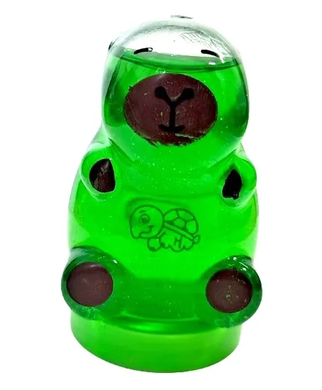 SLIME masa plastyczna sensoryczna brokatowa KAPIBARA mix kolorów 1 szt.