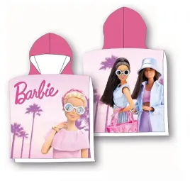 recznik-plazowy-dzieciecy-poncho-z-kapturem-55x110-barbie