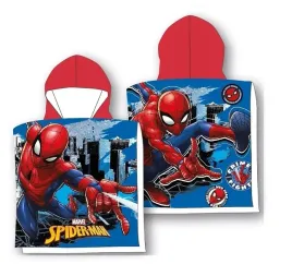 recznik-plazowy-dzieciecy-poncho-z-kapturem-55x110-spiderman