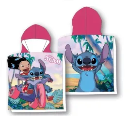 recznik-plazowy-dzieciecy-poncho-z-kapturem-55x110-lilo-stitch-girl