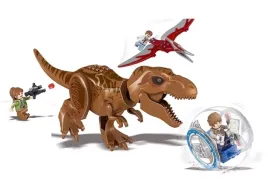 klocki-jurassic-world-5-szt-figurek-tyranozaur-rex