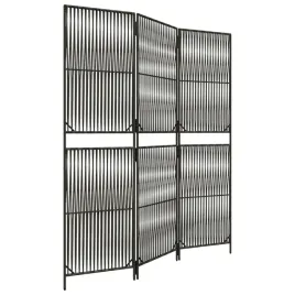 parawan-3-panelowy-szary-polirattan