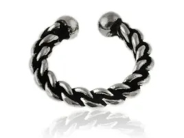 nausznica-pleciona-ear-cuff-warkocz-zacisk-kn144