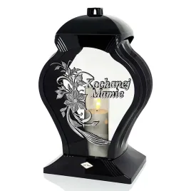 znicz-kochanej-mamie-na-dzien-matki-czarno-srebrny-36cm