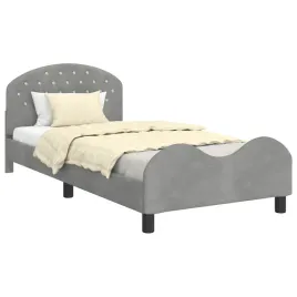 lozko-dzieciece-z-rama-i-zaglowkiem-jasnoszary-90-x-200-cm