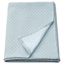 ikea-praktvial-narzuta-niebieski-260x250-cm