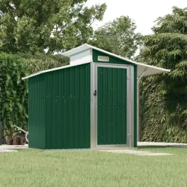 szopa-ogrodowa-zielona-270x130x2085-cm-stal-galwanizowana