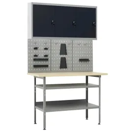 stolik-roboczy-z-trzema-panelami-sciennymi-i-szafka