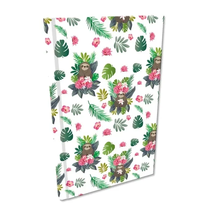 notes-a5-kratka-soft-touch-leniwce-girls-stan-nowy