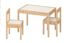 ikea-latt-stolik-dzieciecy-i-2-krzesla-drewno
