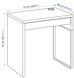 ikea-micke-biurko-73x50-bialy-ksztalt-blatu-prostokatny