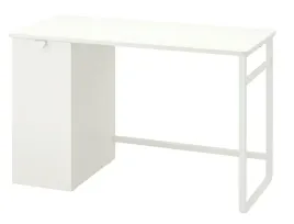 ikea-larande-biurko-z-wysuwana-szafka-bialy