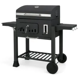 grill-na-wegiel-drzewny-z-polkami-grill-ogrodowy-na-kolkach