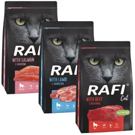 rafi-cat-zestaw-kot-dorosly-losos-wolowina-jagniecina-3x7kg-sterilised-21kg