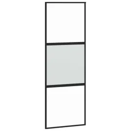 drzwi-przesuwne-czarne-76x205-cm-szklo-hartowane-aluminium