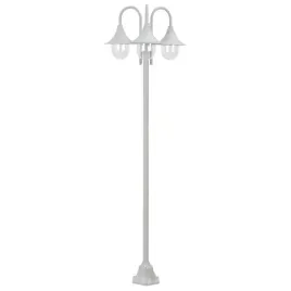 latarnia-ogrodowa-3-punktowa-220-cm-e27-biala