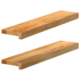 parapety-2-szt-jasnobrazowy-70x15x2-cm-lite-drewno-debowe
