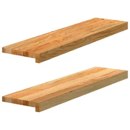 parapety-2-szt-jasnobrazowy-80x20x2-cm-lite-drewno-debowe