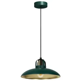 metalowa-lampa-wiszaca-pojedynczy-zwis-butelkowa-zielen-duzy-klosz-salon
