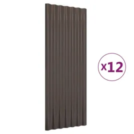 panele-dachowe-12-szt-stal-ocynkowana-100x36-cm