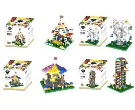 male-klocki-architecture-mini-budowle-zestaw-4szt