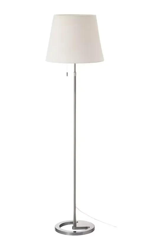 ikea-nyfors-lampa-podlogowa-niklowano-bialy