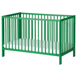 ikea-gulliver-lozko-dzieciece-zielony-60x120-cm