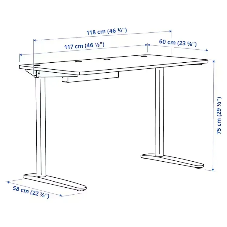 ikea-relatera-biurko-bialy-117x60-cm-stan-nowy