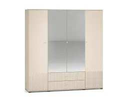 szafa-do-sypialni-z-lustrem-4-drzwi-200-cm-sophie-kaszmir-fronty-ryflowane