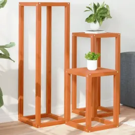 stojaki-na-rosliny-3-szt-woskowy-braz-lite-drewno-sosnowe