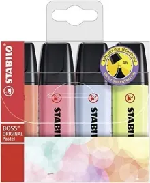 zakreslacz-stabilo-boss-original-pastel-4-kolory