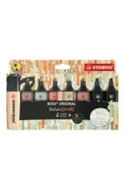 zakreslacz-stabilo-boss-original-naturecolors-8-kolorow