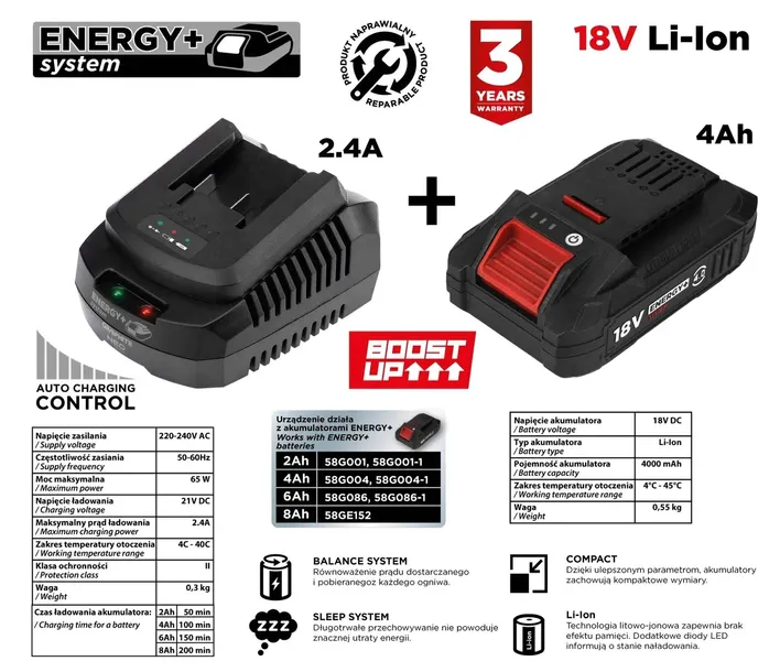 graphite-akumulator-40ah-18v-ladowarka-energy-kod-producenta-58g002-58g004