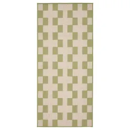 ikea-gangstig-mata-kuchenna-tkany-na-plasko-zielony-kremowy-70x160-cm