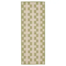 ikea-gangstig-mata-kuchenna-tkany-na-plasko-zielony-kremowy-80x200-cm